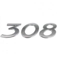 PEUGEOT 308   BAGAJ KAPUTU ÜZERİ 308 YAZISI    8665.VG
