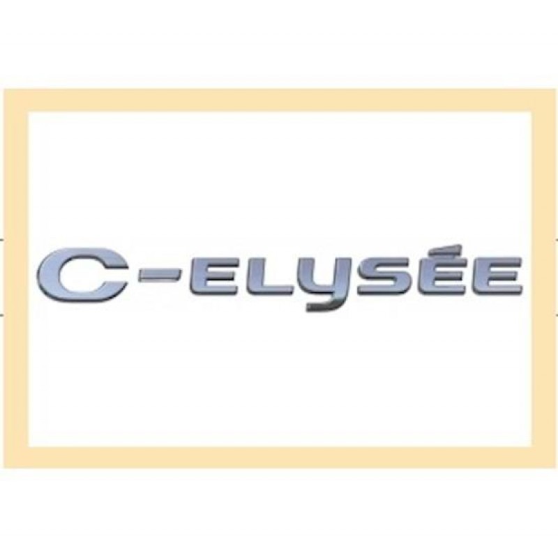 CİTROEN C -ELYSEE BAGAJ KAPUT YAZISI      9678485180
