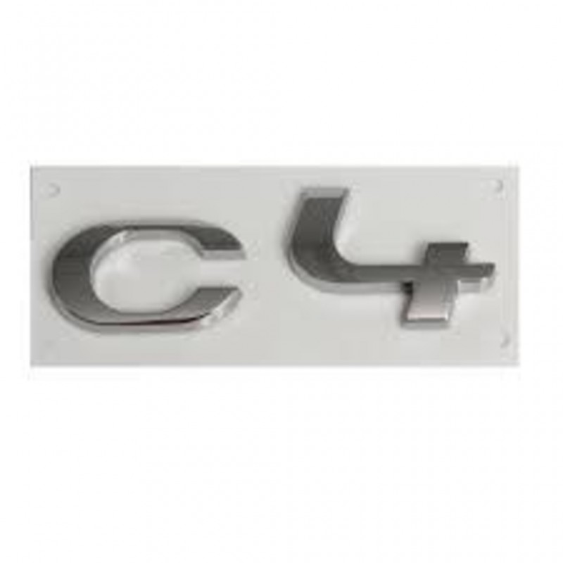 CİTROEN C4  II -  ( C4  YAZISI ve ÇAVUŞ ARMASI ) BAGAJ KAPUTU 