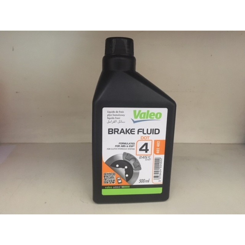 DOT4 FREN HİDROLİĞİ YAĞI  VALEO 500ML
