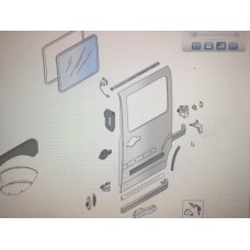 FIAT DOBLO SOL SÜRGÜLÜ KAPI SACI 2000-2005 ARTASI 98808061