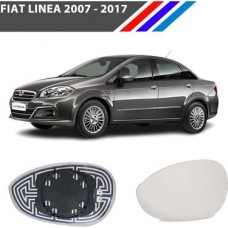 FIAT LINEA ve GRANDE PUNTO için SOL AYNA CAMI  ELEKTİRİKLİ   71740498