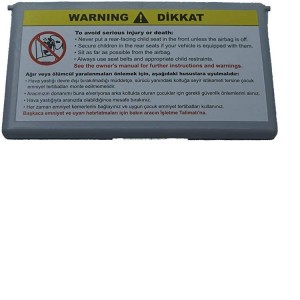 Mercedes C CLASS Güneşlik Ayna Kapağı Gri Renk   A2038170220