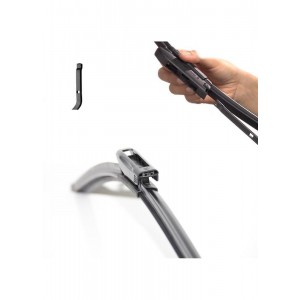 PEUGEOT BİPPER ÖN SİLECEK SÜPÜRGE  TAKIMI  ( 65 CM / 48 CM )