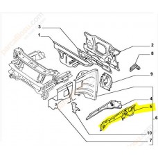 PALİO SİENA ŞASE KOLU YAN ÜST SOL 46767194
