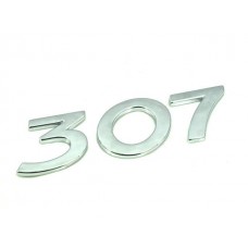 PEUGEOT 307 ARKA BAGAJ KAPUTU ÜZERİ 307 YAZISI     8665C1