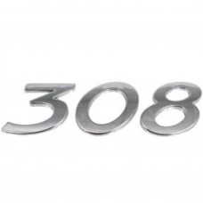 PEUGEOT  308  ( 308 - PEUGEOT ve ASLAN ARMA)  ÜÇLÜ YAZI  SETİ 