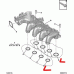 PEUGEOT CITROEN EMME MANIFOLD CONTASI TAKIM  8 ADET C2 C3 C4 