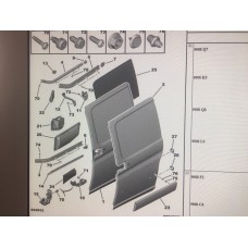 PEUGEOT PARTNER BERLİNGO SAĞ SÜRGÜLÜ KAPI 9008.E5