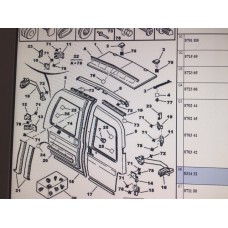 PEUGEOT PARTNER SOL KANAT BAGAJ KAPUTU ARKA 8702.44 