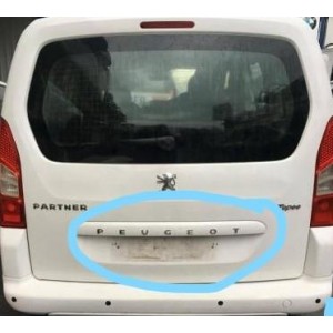 PEUGEOT PARTNER VAN BOXER EXPERT ARKA BAGAJ YAZI - 8665.RW