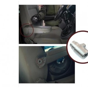 VW Transporter T5-T6 ( 2004-2015 ) Sol Ön Koltuk Kolçak Burcu VW Transporter T5-T6 ( 2004-2015 ) Sol Ön Koltuk Kolçak Burcu